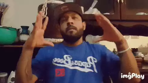 Too much talking, in sign language